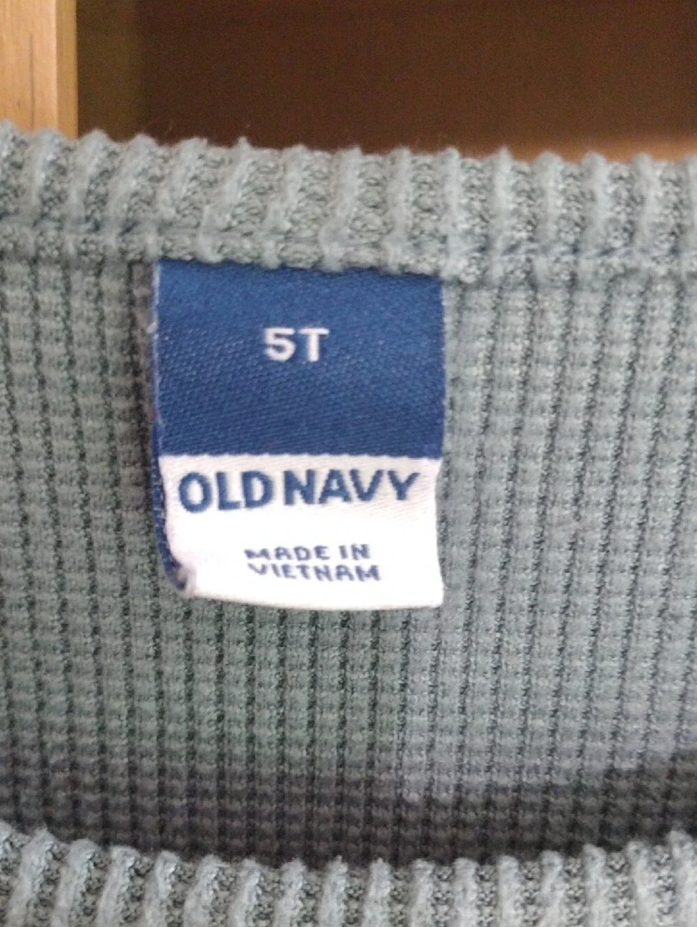 Old Navy Sage Green Long-Sleeve Knit Dress
